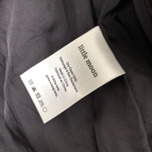 Aritzia Little Moon Yellow brown Caluna Double Breast Blazer Size medium - Picture 6 of 7